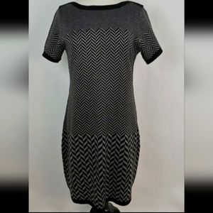 Calvin Klein Chevron print dress, size XL, #122291
